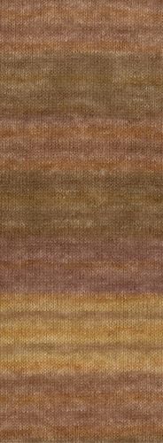 LANA GROSSA Silkhair Print | Feines Lace-Garn aus Superkid Mohair mit Seide | Handstrickgarn aus 70% Mohair (Superkid) & 30% Seide | 25g Wolle zum Stricken & Häkeln | 210m Garn von Lana Grossa