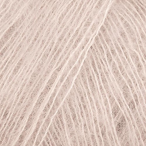 LANA GROSSA Silkhair | Feines Lace-Garn aus Superkid Mohair mit Seide | Handstrickgarn aus 70% Mohair (Superkid) & 30% Seide | 25g Wolle zum Stricken & Häkeln | 210m Garn von Lana Grossa