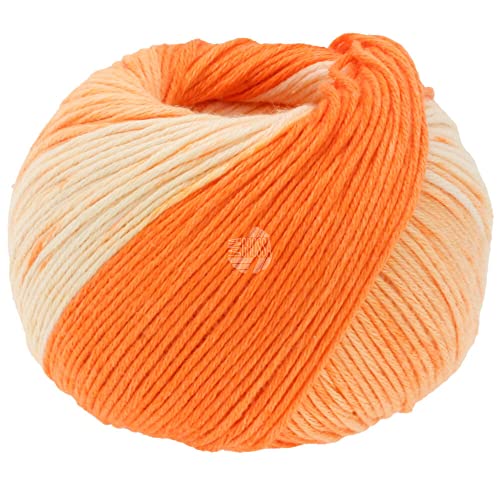 LANA GROSSA Soft Cotton Degrade | Weiches Baumwollgarn mit modernem Mikrofaseranteil | Handstrickgarn aus 70% Baumwolle & 30% Polyacryl | 50g Wolle zum Stricken & Häkeln | 140m Garn LANA GROSSA Soft Cotton Degrade | Weiches Baumwollgarn mit modernem Mikrofaseranteil | Handstrickgarn aus 70% Baumwolle & 30% Polyacryl | 50g Wolle zum Stricken & Häkeln | 140m Garn von Lana Grossa