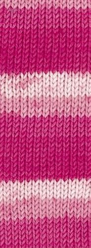 LANA GROSSA Soft Cotton Degrade | Weiches Baumwollgarn mit modernem Mikrofaseranteil | Handstrickgarn aus 70% Baumwolle & 30% Polyacryl | 50g Wolle zum Stricken & Häkeln | 140m Garn von Lana Grossa
