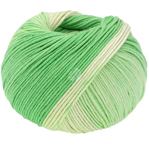 LANA GROSSA Soft Cotton Degrade | Weiches Baumwollgarn mit modernem Mikrofaseranteil | Handstrickgarn aus 70% Baumwolle & 30% Polyacryl | 50g Wolle zum Stricken & Häkeln | 140m Garn LANA GROSSA Soft Cotton Degrade | Weiches Baumwollgarn mit modernem Mikrofaseranteil | Handstrickgarn aus 70% Baumwolle & 30% Polyacryl | 50g Wolle zum Stricken & Häkeln | 140m Garn von Lana Grossa