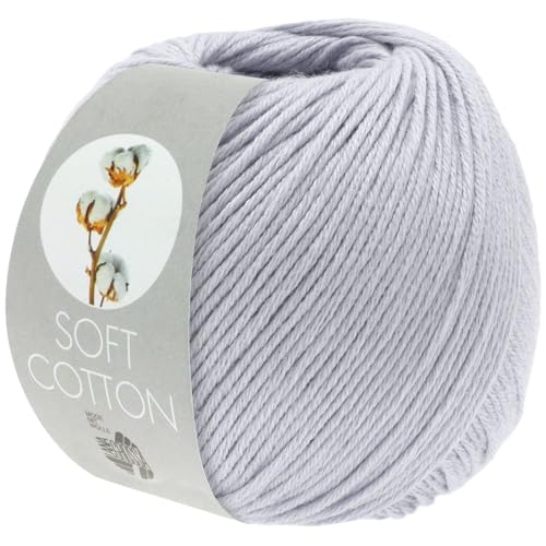 LANA GROSSA Soft Cotton | Weiches Baumwollgarn mit modernem Mikrofaseranteil | Handstrickgarn aus 70% Baumwolle & 30% Polyacryl | 50g Wolle zum Stricken & Häkeln | 140m Garn LANA GROSSA Soft Cotton | Weiches Baumwollgarn mit modernem Mikrofaseranteil | Handstrickgarn aus 70% Baumwolle & 30% Polyacryl | 50g Wolle zum Stricken & Häkeln | 140m Garn von Lana Grossa