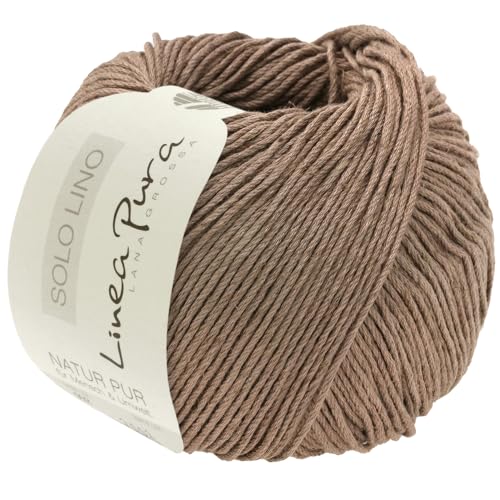 LANA GROSSA Solo Lino | Leinen-Look | Handstrickgarn aus 80% Leinen Viskose & 20% Leinen | 50g Wolle zum Stricken & Häkeln | 120m Garn FB54 LANA GROSSA Solo Lino | Leinen-Look | Handstrickgarn aus 80% Leinen Viskose & 20% Leinen | 50g Wolle zum Stricken & Häkeln | 120m Garn FB54 von Lana Grossa