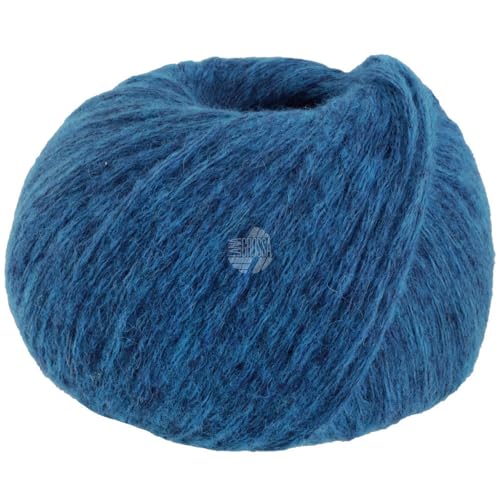 LANA GROSSA Spuma | Zartes Schlauchgarn mit hohem Naturfaseranteil | Handstrickgarn aus 80% Schurwolle (Merino Fein) & 20% Polyamid | 50g Wolle zum Stricken & Häkeln | 110m Garn FB13 von Lana Grossa