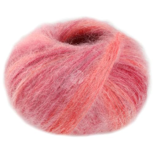 LANA GROSSA Superkid Seta | Zartes Schlauchgarn aus Superkid Mohair mit Seide | Handstrickgarn aus 65% Mohair (Superkid) & 35% Seide | 25g Wolle zum Stricken & Häkeln | 100m Garn von Lana Grossa