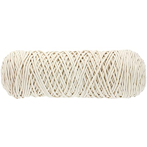 LANA GROSSA The Core | Stabiles, umwickeltes Baumwollgarn - ideal für Dekoartikel & Taschen | Handstrickgarn aus 50% Baumwolle & 50% Polyester | 100g Wolle zum Stricken & Häkeln | 85m Garn von Lana Grossa