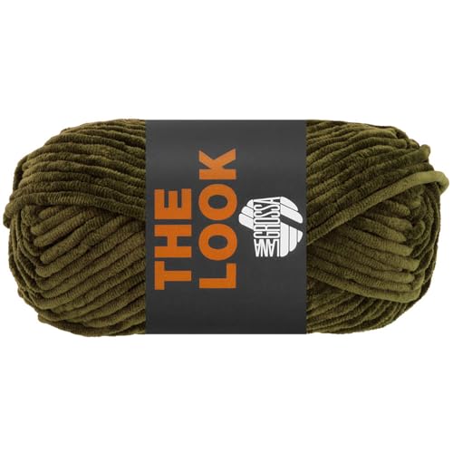 LANA GROSSA The Look | Samtig weiches und stabiles Chenillegarn | Handstrickgarn aus 100% Polyester | 100g Wolle zum Stricken & Häkeln | 120m Garn LANA GROSSA The Look | Samtig weiches und stabiles Chenillegarn | Handstrickgarn aus 100% Polyester | 100g Wolle zum Stricken & Häkeln | 120m Garn von Lana Grossa