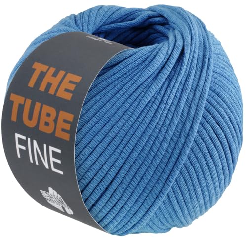 LANA GROSSA The Tube Fine | Dünnes, gefülltes Baumwollschlauchbändchen - ideal für Dekoartikel & Taschen | Handstrickgarn aus Baumwolle & Polyamid | 100g Wolle zum Stricken & Häkeln | 140m Garn FB121 LANA GROSSA The Tube Fine | Dünnes, gefülltes Baumwollschlauchbändchen - ideal für Dekoartikel & Taschen | Handstrickgarn aus Baumwolle & Polyamid | 100g Wolle zum Stricken & Häkeln | 140m Garn FB121 von Lana Grossa