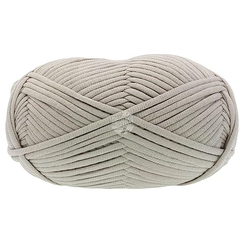 LANA GROSSA The Tube | Weiches, gefülltes Schlauchgarn ideal geeignet für Home- Accessoires und Taschen | Handstrickgarn aus 60% Baumwolle & 40% Nylon | 200g Wolle zum Stricken & Häkeln | 114m Garn von Lana Grossa
