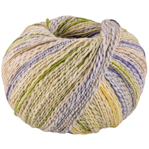 LANA GROSSA Torto | Baumwoll-Effektgarn mit doppeltem Farbeffekt, unregelmäßig mit glänzenden Faden | Handstrickgarn aus 90% Baumwolle & 10% Polyamid | 50g Wolle zum Stricken & Häkeln | 120m Garn FB9 LANA GROSSA Torto | Baumwoll-Effektgarn mit doppeltem Farbeffekt, unregelmäßig mit glänzenden Faden | Handstrickgarn aus 90% Baumwolle & 10% Polyamid | 50g Wolle zum Stricken & Häkeln | 120m Garn FB9 von Lana Grossa