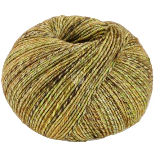 LANA GROSSA Vintage Socks | Hochwertiges Sockengarn mit Merinowolle und mit Ton in Ton Farbeffekt | Handstrickgarn aus 75% Schurwolle & 25% Polyamid | 100g Wolle zum Stricken & Häkeln | 400m Garn von Lana Grossa