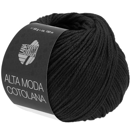 LANA GROSSA Alta Moda Cotolana | Edles Kettengarn aus 45% Schurwolle (Merino superwash), 45% Pima Baumwolle & 10% Polyamid| 50g Wolle zum Stricken & Häkeln | 150m Garn LANA GROSSA Alta Moda Cotolana | Edles Kettengarn aus 45% Schurwolle (Merino superwash), 45% Pima Baumwolle & 10% Polyamid| 50g Wolle zum Stricken & Häkeln | 150m Garn von Lana Grossa