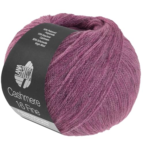 LANA GROSSA Cashmere 16 Fine | Aus Kaschmir- und Merinowolle | Handstrickgarn aus 80% Schurwolle (Merino extrafine), 10% Kaschmir & Polyamid | 50g Wolle zum Stricken & Häkeln | 320m Garn FB 63 LANA GROSSA Cashmere 16 Fine | Aus Kaschmir- und Merinowolle | Handstrickgarn aus 80% Schurwolle (Merino extrafine), 10% Kaschmir & Polyamid | 50g Wolle zum Stricken & Häkeln | 320m Garn FB 63 von Lana Grossa