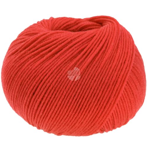 LANA GROSSA Cool Wool Uni | Extrafeine Merinowolle waschmaschinenfest und filzfrei | Handstrickgarn aus 100% Schurwolle (Merino extrafein) | 50g Wolle zum Stricken & Häkeln | 160m Garn FB 2117 LANA GROSSA Cool Wool Uni | Extrafeine Merinowolle waschmaschinenfest und filzfrei | Handstrickgarn aus 100% Schurwolle (Merino extrafein) | 50g Wolle zum Stricken & Häkeln | 160m Garn FB 2117 von Lana Grossa
