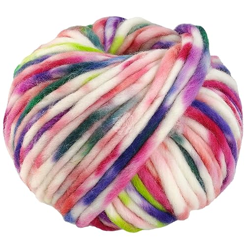 LANA GROSSA Confetti | Fingerdickes Merino-Dochtgarn mit Sprenkeldruck | Handstrickgarn aus 100% Schurwolle (Merino) | 100g Wolle zum Stricken & Häkeln | 50m Garn von Lana Grossa