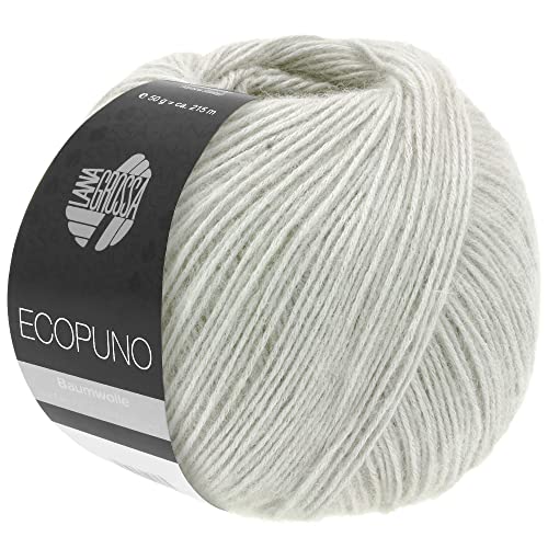 LANA GROSSA Ecopuno | Edle Netzgarnstruktur aus Baumwolle gefüllt mit Merino/Alpaka | Handstrickgarn aus 17% Schurwolle (Merino) & 11% Alpaka Wolle | 50g Wolle zum Stricken & Häkeln | 215m Garn LANA GROSSA Ecopuno | Edle Netzgarnstruktur aus Baumwolle gefüllt mit Merino/Alpaka | Handstrickgarn aus 17% Schurwolle (Merino) & 11% Alpaka Wolle | 50g Wolle zum Stricken & Häkeln | 215m Garn von Lana Grossa