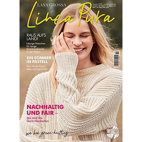 Lana Grossa Heft "Filati Linea Pura Frühjahr/Sommer 2021 Nr. 14" von Lana Grossa