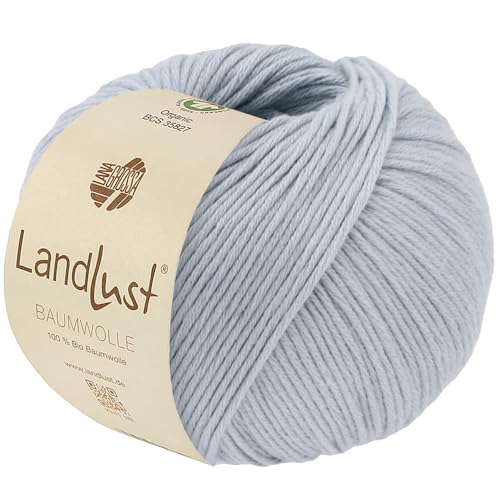 LANA GROSSA Landlust Baumwolle | Klassisches Bio-Baumwollgarn, Gots zertifiziert | Handstrickgarn aus 100% Baumwolle (Bio) | 50g Wolle zum Stricken & Häkeln | 115m Garn LANA GROSSA Landlust Baumwolle | Klassisches Bio-Baumwollgarn, Gots zertifiziert | Handstrickgarn aus 100% Baumwolle (Bio) | 50g Wolle zum Stricken & Häkeln | 115m Garn von Lana Grossa
