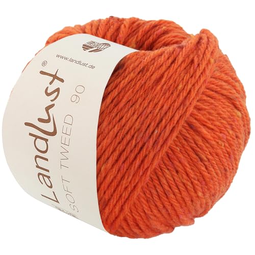 LANA GROSSA Landlust Soft Tweed 90 | Klassisch verzwirntes Tweedgarn aus Schurwolle mit mehrfarbigen Noppen | Handstrickgarn aus 100% Merinowolle | 50g Wolle zum Stricken & Häkeln | 90m Garn FB24 LANA GROSSA Landlust Soft Tweed 90 | Klassisch verzwirntes Tweedgarn aus Schurwolle mit mehrfarbigen Noppen | Handstrickgarn aus 100% Merinowolle | 50g Wolle zum Stricken & Häkeln | 90m Garn FB24 von Lana Grossa