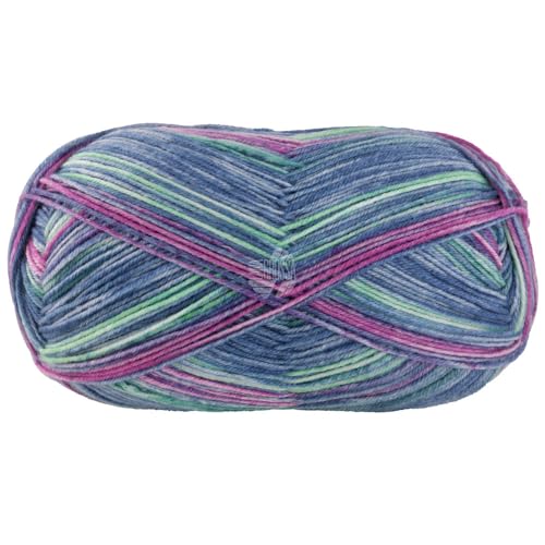 LANA GROSSA Meilenweit 100 Merino extrafine Luna | Hochwertiges Sockengarn, waschmaschinenfest | Handstrickgarn aus 75% Schurwolle & 25% Polyamid | 100g Wolle zum Stricken & Häkeln | 420m Garn LANA GROSSA Meilenweit 100 Merino extrafine Luna | Hochwertiges Sockengarn, waschmaschinenfest | Handstrickgarn aus 75% Schurwolle & 25% Polyamid | 100g Wolle zum Stricken & Häkeln | 420m Garn von Lana Grossa