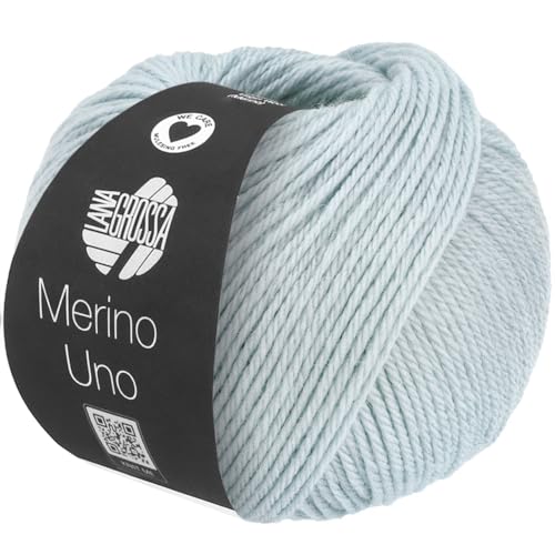 Lana Grossa MERINO UNO 50 g extrafeine Merinowolle mit Superwash-Ausrüstung 125 m, Farbe:087 - Blasslila Lana Grossa MERINO UNO 50 g extrafeine Merinowolle mit Superwash-Ausrüstung 125 m, Farbe:087 - Blasslila von Lana Grossa