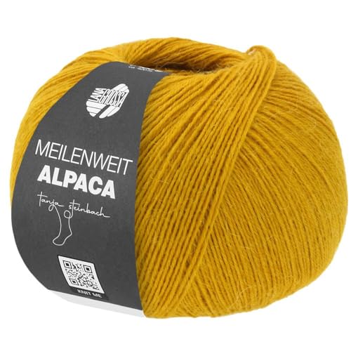 LANA GROSSA Meilenweit 100 Alpaca | Kuschelweiches Alpaka-Sockengarn, im Wollprogramm bis 30°C | Handstrickgarn aus 70% Alpaka & 30% Polyamid | 100g Wolle zum Stricken & Häkeln | 420m Garn LANA GROSSA Meilenweit 100 Alpaca | Kuschelweiches Alpaka-Sockengarn, im Wollprogramm bis 30°C | Handstrickgarn aus 70% Alpaka & 30% Polyamid | 100g Wolle zum Stricken & Häkeln | 420m Garn von Lana Grossa
