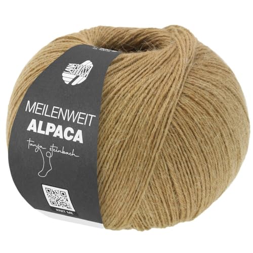 LANA GROSSA Meilenweit 100 Alpaca | Kuschelweiches Alpaka-Sockengarn, im Wollprogramm bis 30°C | Handstrickgarn aus 70% Alpaka & 30% Polyamid | 100g Wolle zum Stricken & Häkeln | 420m Garn LANA GROSSA Meilenweit 100 Alpaca | Kuschelweiches Alpaka-Sockengarn, im Wollprogramm bis 30°C | Handstrickgarn aus 70% Alpaka & 30% Polyamid | 100g Wolle zum Stricken & Häkeln | 420m Garn von Lana Grossa