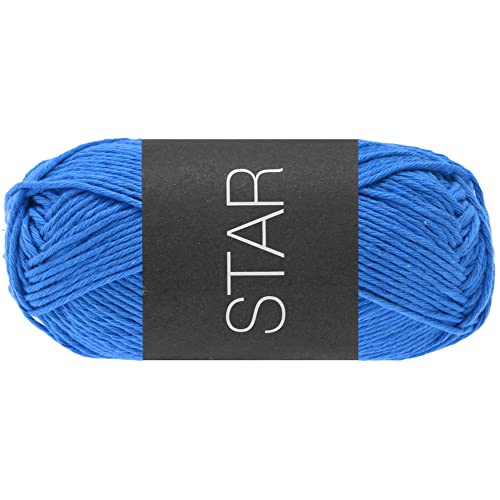 Lana Grossa Star 008 imperial blue 50g Wolle von Lana Grossa