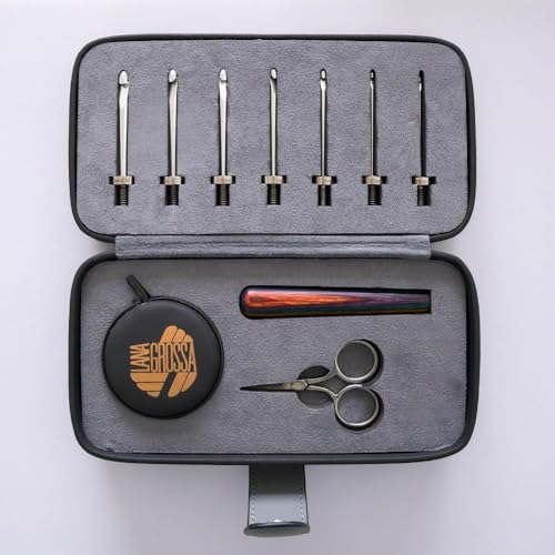 Lana Grossa Vario Häkelnadel-Set Holzgriff - 95049993 von Lana Grossa