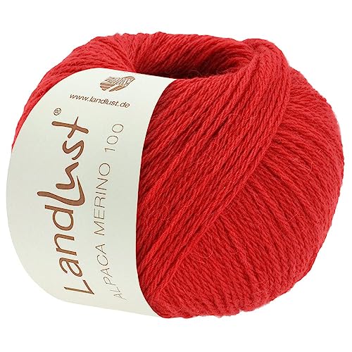 LandLust Alpaka Merino 100 319 - Rot LandLust Alpaka Merino 100 319 - Rot von Lana Grossa