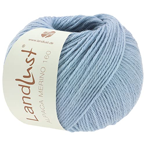 LandLust Alpaka Merino 160 430 - Himmelblau von Lana Grossa