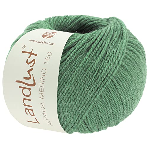 LandLust Alpaka Merino 160 432 - Schilfgrün von Lana Grossa