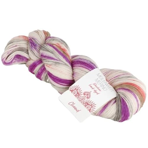 MEILENWEIT Merino 100 Hand-dyed 7013 - Rainbow von Lana Grossa