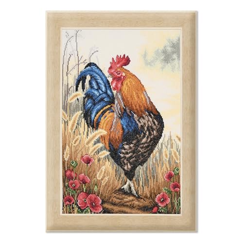LANARTE Kreuzstich Stickpackungen Gezählter Kreuzstichbilder Set ZEREMONIENMEISTER Wanddekoration Handarbeit Set für Erwachsene ca. 29 x 40 cm DIY Deko Bastelset Handwerker Kreative Geschenkset LANARTE Kreuzstich Stickpackungen Gezählter Kreuzstichbilder Set ZEREMONIENMEISTER Wanddekoration Handarbeit Set für Erwachsene ca. 29 x 40 cm DIY Deko Bastelset Handwerker Kreative Geschenkset von Lanarte