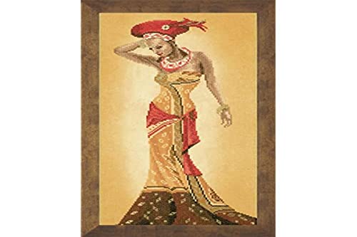 LANARTE PN Zählmusterpackung Afrikanische Mode II Kreuzstichpackung, Baumwolle, Mehrfarbig, 20 x 40 x 0.3 cm LANARTE PN Zählmusterpackung Afrikanische Mode II Kreuzstichpackung, Baumwolle, Mehrfarbig, 20 x 40 x 0.3 cm von Lanarte
