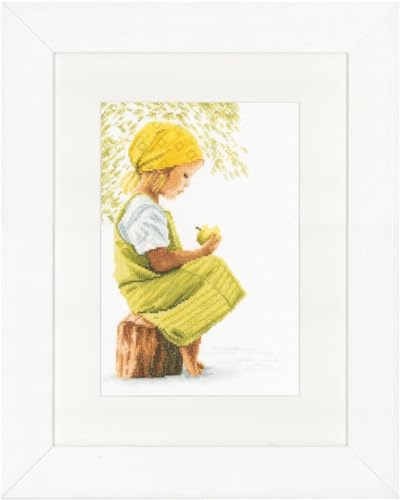 Lanarte Kreuzstich Stickpackungen Gezählter Kreuzstichbilder Set MÄDCHEN MIT APFEL Wanddekoration Handarbeit Set für Erwachsene 20 x 30 cm DIY Deko Bastelset Handwerker Kreative Geschenkset Lanarte Kreuzstich Stickpackungen Gezählter Kreuzstichbilder Set MÄDCHEN MIT APFEL Wanddekoration Handarbeit Set für Erwachsene 20 x 30 cm DIY Deko Bastelset Handwerker Kreative Geschenkset von Lanarte