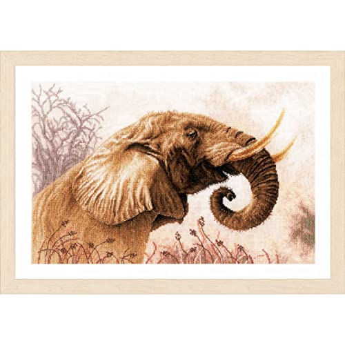 Lanarte Kreuzstich Stickpackung Animals Elefantenruf Zählmuster Lanarte Kreuzstich Stickpackung Animals Elefantenruf Zählmuster von Lanarte