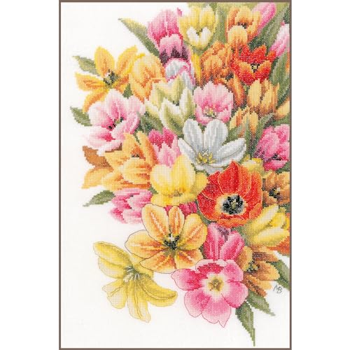 Lanarte Kreuzstich Stickpackungen Gezählter Kreuzstichbilder Set BEDECKE MICH MIT TULPEN Wanddekoration Handarbeit Set für Erwachsene 28 x 37 cm DIY Deko Bastelset Handwerker Kreative Geschenkset Lanarte Kreuzstich Stickpackungen Gezählter Kreuzstichbilder Set BEDECKE MICH MIT TULPEN Wanddekoration Handarbeit Set für Erwachsene 28 x 37 cm DIY Deko Bastelset Handwerker Kreative Geschenkset von Lanarte