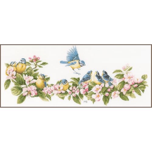 Lanarte Kreuzstich Stickpackungen Gezählter Kreuzstichbilder Set BLAUMEISEN Wanddekoration Handarbeit Set für Erwachsene 61 x 26 cm DIY Deko Bastelset Handwerker Kreative Geschenkset Lanarte Kreuzstich Stickpackungen Gezählter Kreuzstichbilder Set BLAUMEISEN Wanddekoration Handarbeit Set für Erwachsene 61 x 26 cm DIY Deko Bastelset Handwerker Kreative Geschenkset von Lanarte