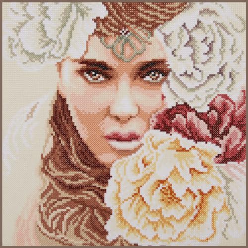 Lanarte PN-0184514 Diamond Art KIT VERZEICHNUNG, Zauberhafte Augen, Einheitsgröße von Lanarte