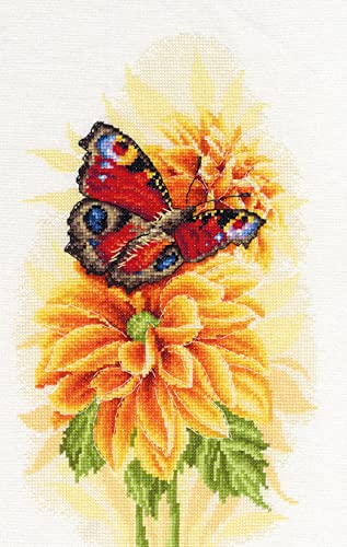 Lanarte Kreuzstich Stickpackungen Gezählter Kreuzstichbilder Set FLATTERNDER Wanddekoration Handarbeit Set für Erwachsene 22 x 33 cm DIY Deko Bastelset Handwerker Kreative Geschenkset Lanarte Kreuzstich Stickpackungen Gezählter Kreuzstichbilder Set FLATTERNDER Wanddekoration Handarbeit Set für Erwachsene 22 x 33 cm DIY Deko Bastelset Handwerker Kreative Geschenkset von Lanarte