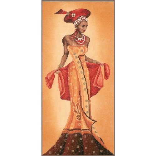 Lanarte Kreuzstich Stickpackungen Gezählter Kreuzstichbilder Set AFRIKANISCHE MODE I Wanddekoration Handarbeit Set für Erwachsene 20 x 40 cm DIY Deko Bastelset Handwerker Kreative Geschenkset Lanarte Kreuzstich Stickpackungen Gezählter Kreuzstichbilder Set AFRIKANISCHE MODE I Wanddekoration Handarbeit Set für Erwachsene 20 x 40 cm DIY Deko Bastelset Handwerker Kreative Geschenkset von Lanarte
