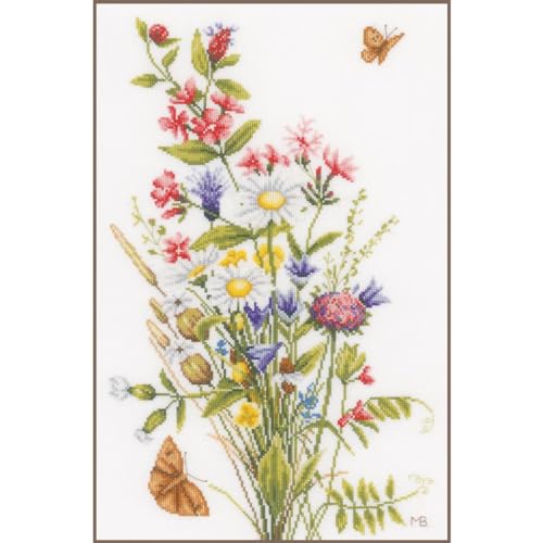 Lanarte Kreuzstich Stickpackungen Gezählter Kreuzstichbilder Set FELD- UND WIESENBLUMEN Wanddekoration Handarbeit Set für Erwachsene 31 x 47 cm DIY Deko Bastelset Handwerker Kreative Geschenkset Lanarte Kreuzstich Stickpackungen Gezählter Kreuzstichbilder Set FELD- UND WIESENBLUMEN Wanddekoration Handarbeit Set für Erwachsene 31 x 47 cm DIY Deko Bastelset Handwerker Kreative Geschenkset von Lanarte