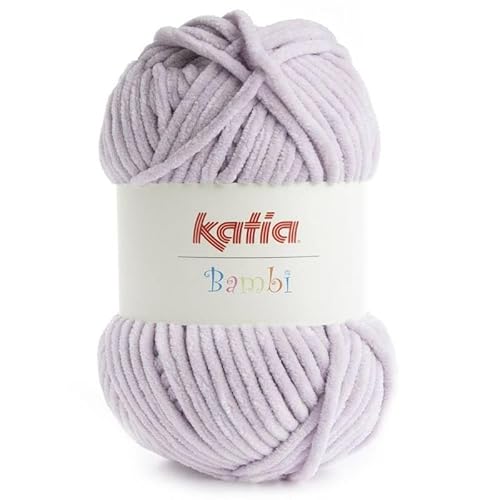 Lanas Katia Bambi, Malvenfarben, Wolle, Garn, 100% Polyester, 100g, 120m Lanas Katia Bambi, Malvenfarben, Wolle, Garn, 100% Polyester, 100g, 120m von Lanas Katia