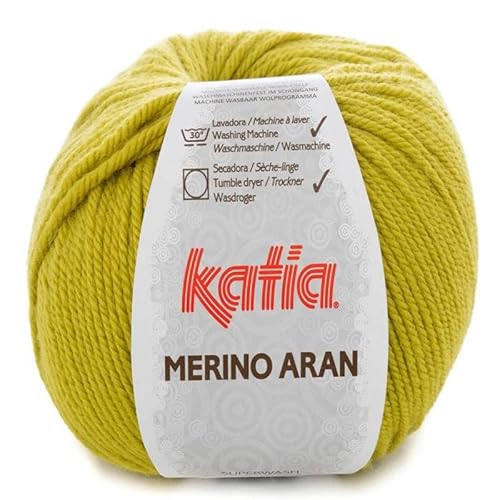 Merino ARAN Wolle Katia Pistazie Cod. 87 Merino ARAN Wolle Katia Pistazie Cod. 87 von Lanas Katia