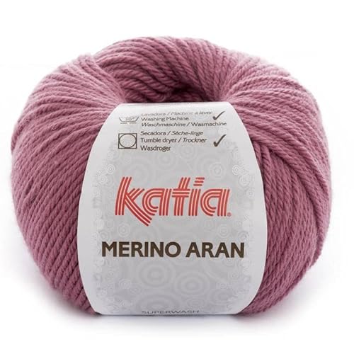 Merino Aran Wolle Katia Magenta Cod. 54 Merino Aran Wolle Katia Magenta Cod. 54 von Lanas Katia