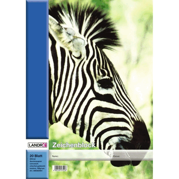 Landre Zeichenblock A3 perforiert VE=20 Blatt von Landre