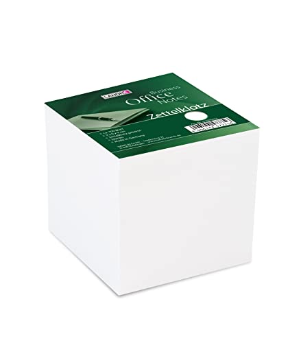 Landré Zettelklotz, geleimt, 700 Blatt, 9x9cm, weiße Notiz-Zettel Landré Zettelklotz, geleimt, 700 Blatt, 9x9cm, weiße Notiz-Zettel von LANDRÉ
