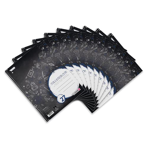 Landré Collegeblock A4 liniert mit Doppelrand, 80 Blatt, gelocht, 10 Stück Landré Collegeblock A4 liniert mit Doppelrand, 80 Blatt, gelocht, 10 Stück von LANDRÉ