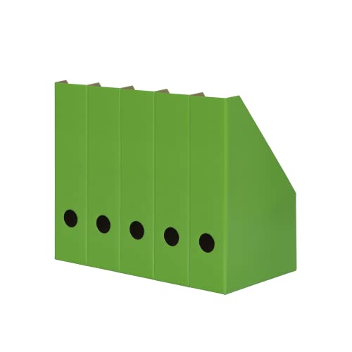 Landre Stehsammler A4, aus stabilem Karton, 7cm breit, grün, 5 Stück von Landré